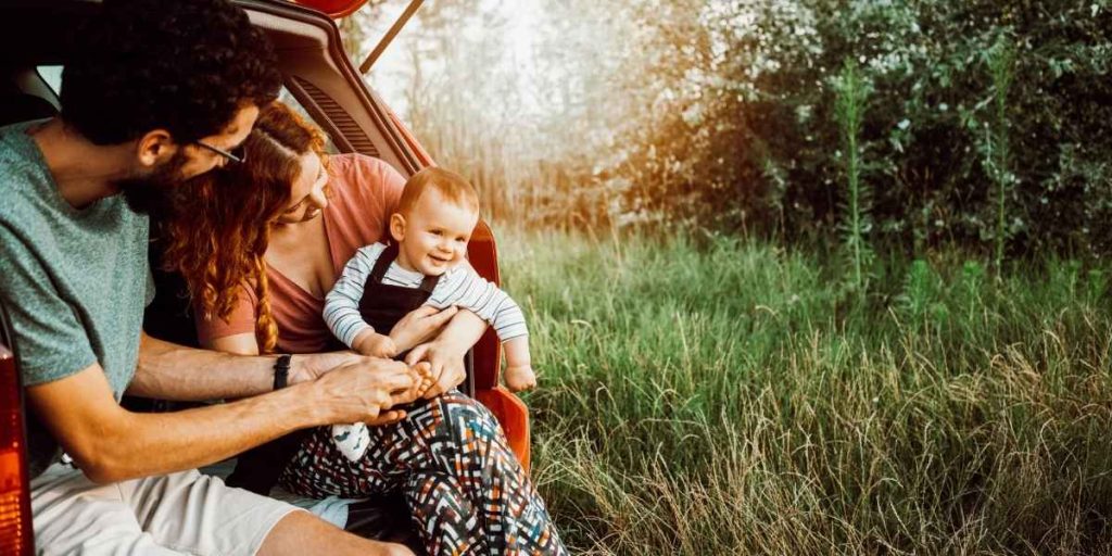 un voyage avec bébé